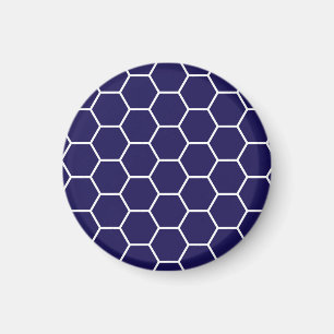 Aimant Motif géométrique d'hexagone de nid d'abeilles d