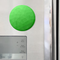 Motif lumineux à maillage géométrique dégradé vert
