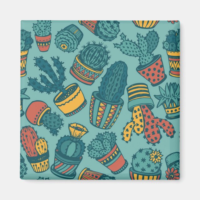 Aimant motif plante (Devant)