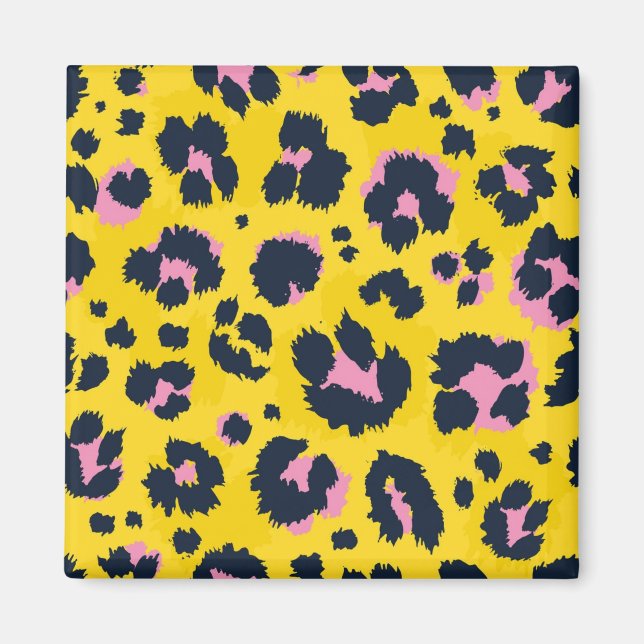 Aimant motif poster de animal (Devant)