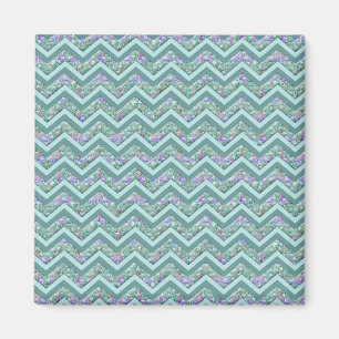 Aimant Motif Rainbow Foil ZigZag