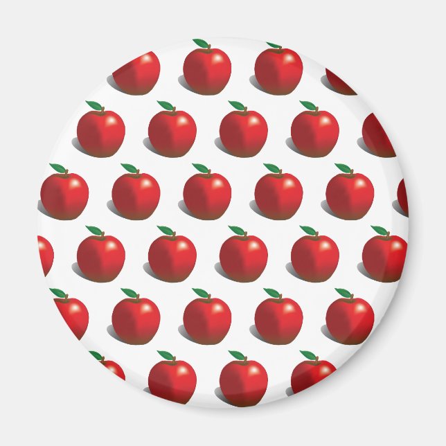Aimant Motif Red Apple (Devant)