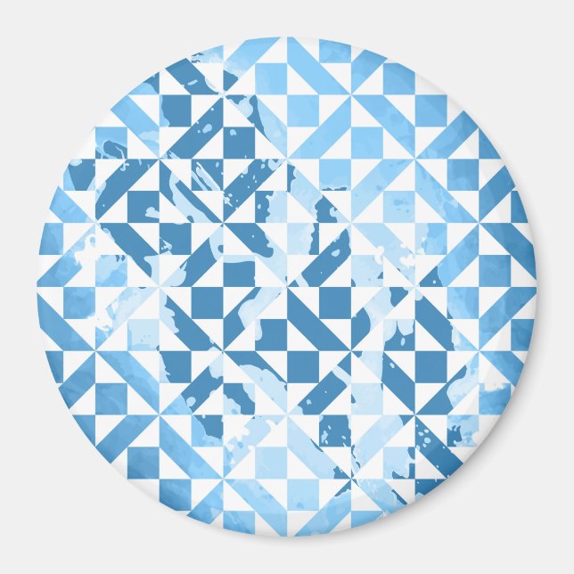 Aimant Motifs d'aquarelle (Devant)