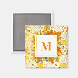 Aimant Motifs de citrouilles automne récolte