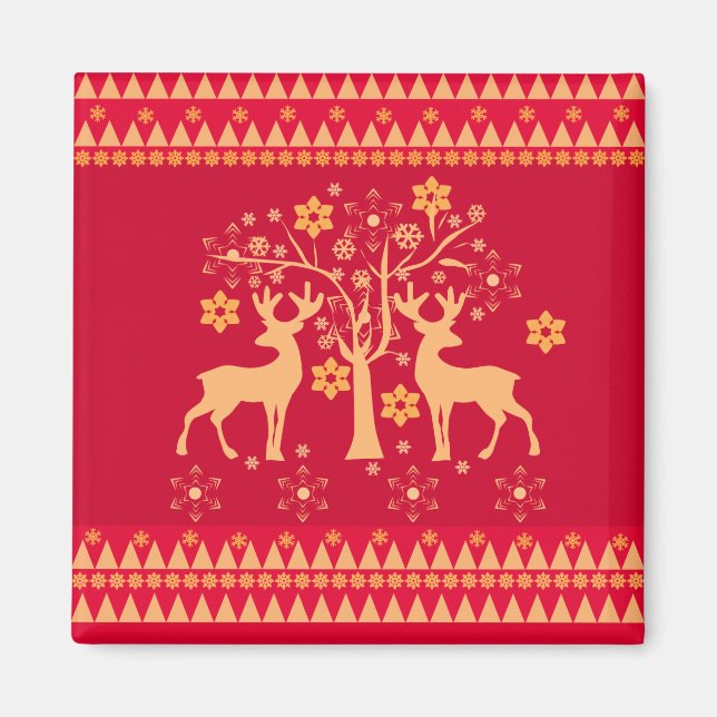 Aimant Motifs de Noël (Devant)