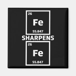 Aimant Motivation Fer Sharpens Fer éléments périodiques