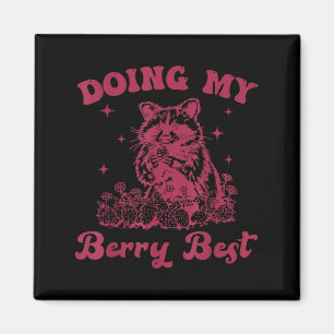 Aimant Motivation Fraise Mignon Amoureux de Baie