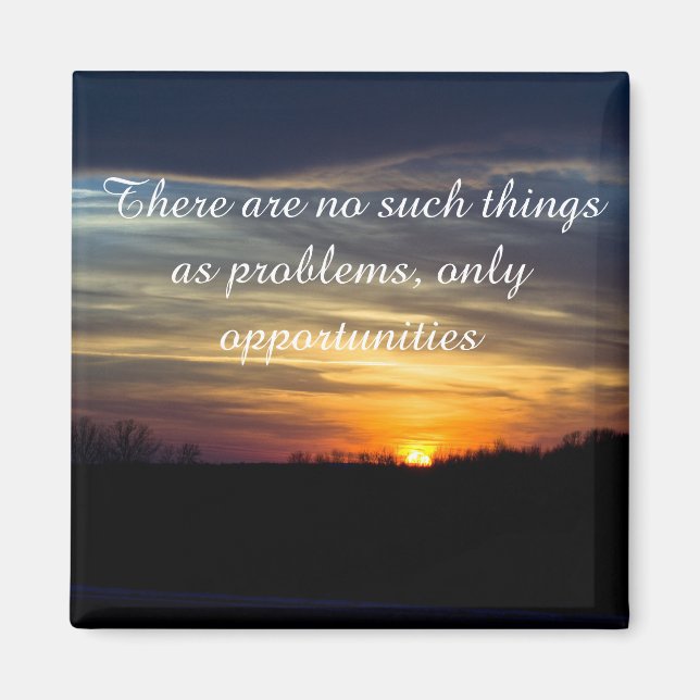 Aimant Motivation positive pour l'affirmation sur les déf (Devant)