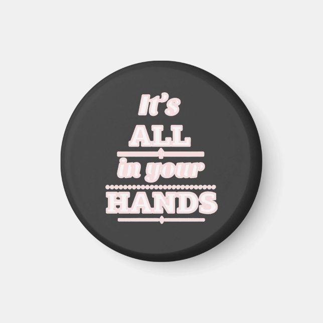 Aimant Motivation, vie, courage (Devant)