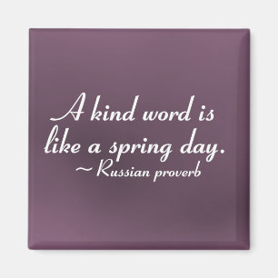 Aimant Mots aimables pour éclairer un jour (2)