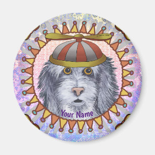 Aimant Mouton Chien Beanie