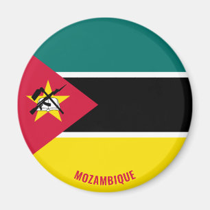 Aimant Mozambique Drapeau charmant patriotique