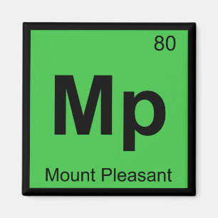 Aimant Mp - Mont Pleasant, ville de chimie de la Caroline