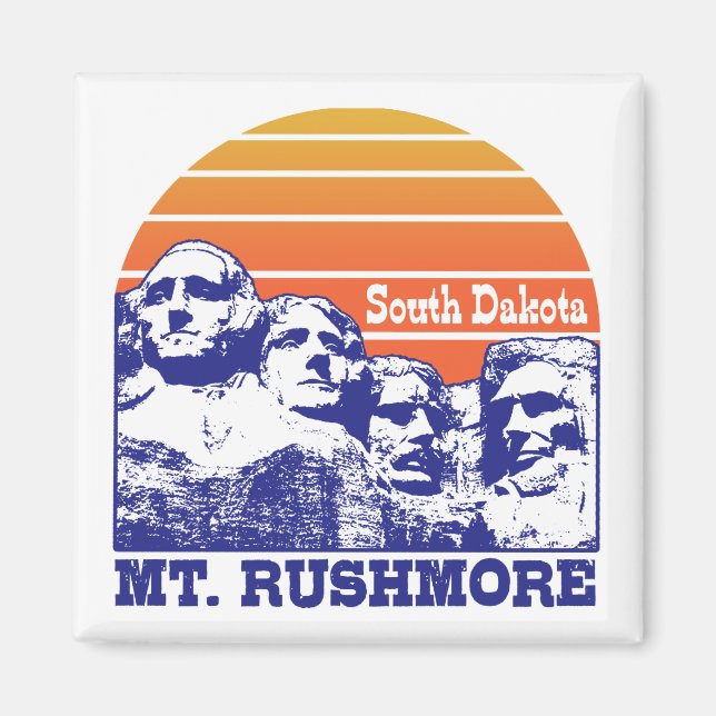 Aimant Mt. Rushmore (Devant)