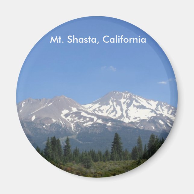 Aimant Mt. Shasta, Californie (Devant)