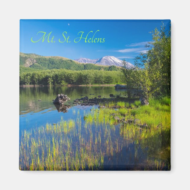 Aimant Mt. St. Helens du lac Coldwater (Devant)