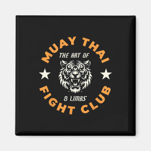 Aimant Muay Thai Mma Combat Tatouage Tigre Art des 8 Memb