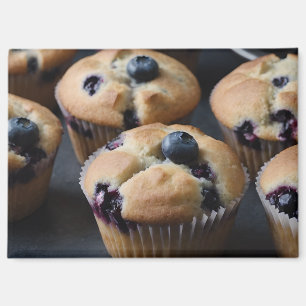 Aimant Muffins aux myrtilles