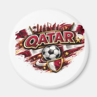 Aimant Mug pour supporter de football qatari | Supporter