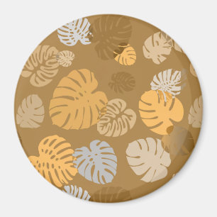 Aimant Multicolor Feuilles tropicaux 6