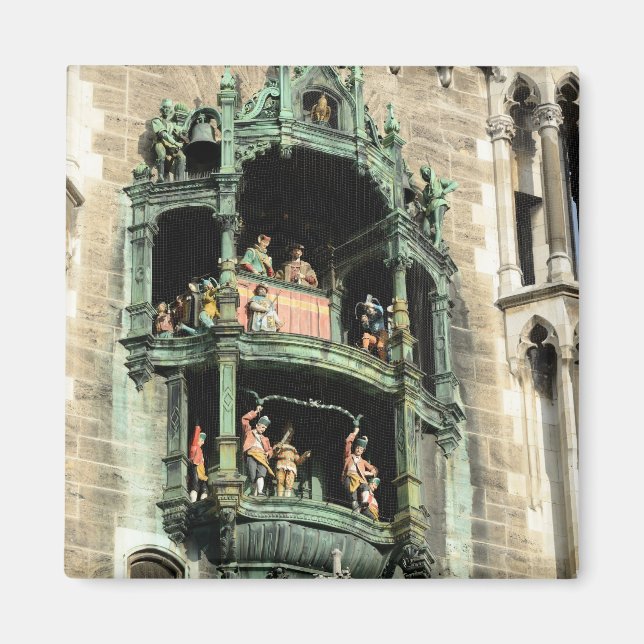 Aimant munich neues rathaus glockenspiel (Devant)