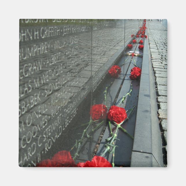 Aimant Mur commémoratif des anciens combattants du Vietna (Devant)
