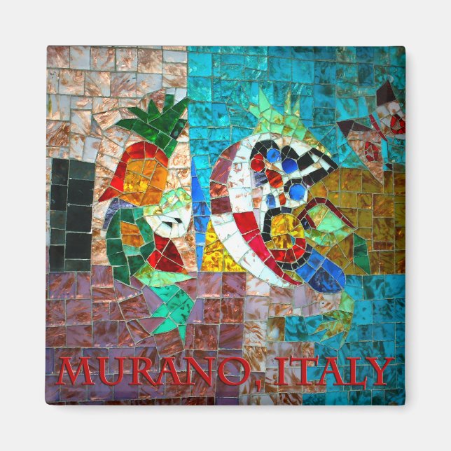 Aimant Murano Mosaic III (Devant)