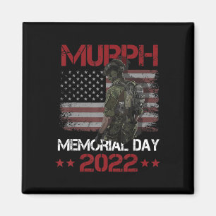 Aimant Murph 2022 Joyeux Jour commémoratif 4 juillet drap