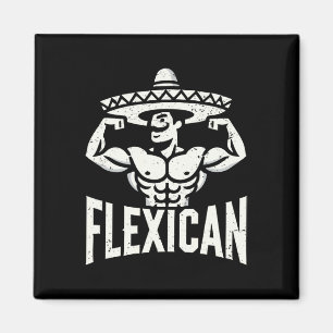Aimant Muscle Flexique Mexicain Funny