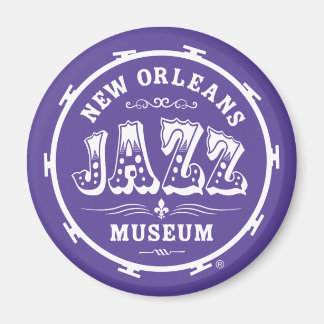 Aimant Musée de Jazz de La Nouvelle-Orléans®Aimant de tam