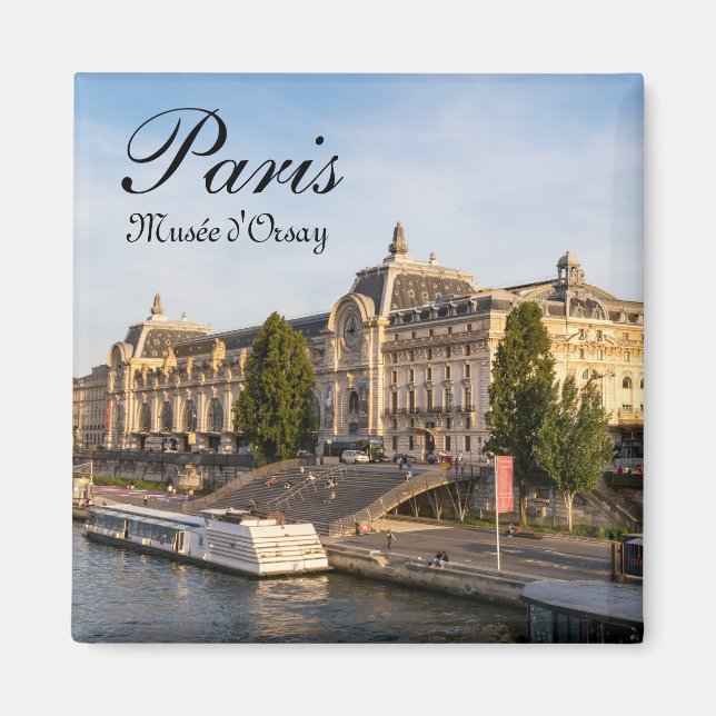 Aimant Musée d'Orsay - Paris, France, Europe (Devant)
