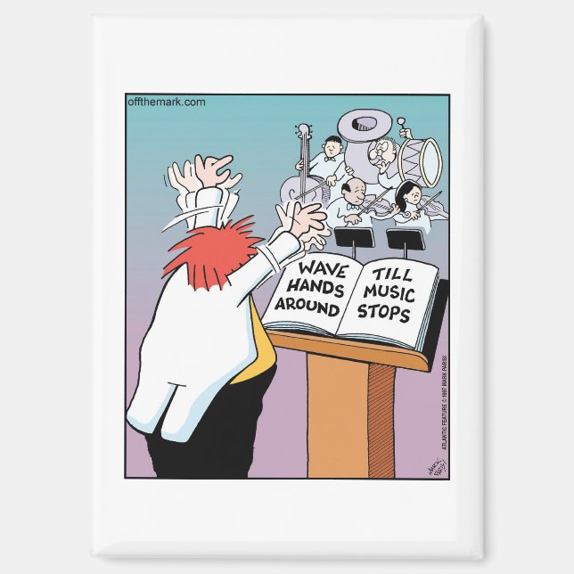 Aimant Music Conductor Instructions - Wave Hands to Music (Recto)