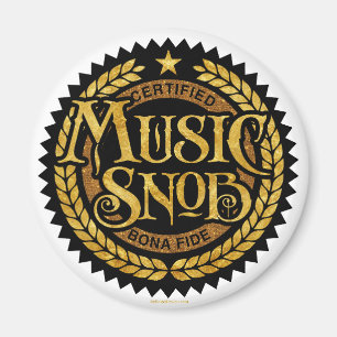Aimant Music Snob - amoureux de musique amusante