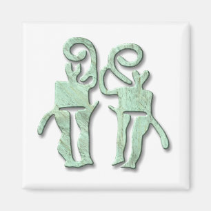 Aimant Musiciens-cuivre