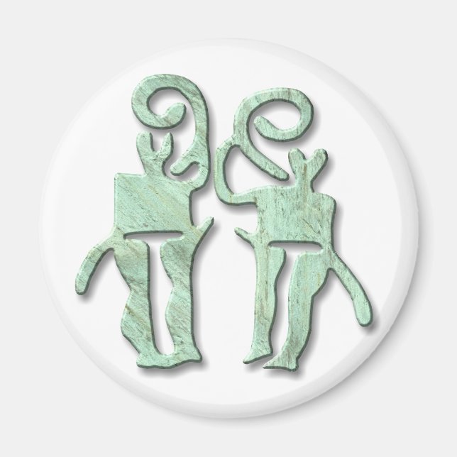 Aimant Musiciens-cuivre (Devant)