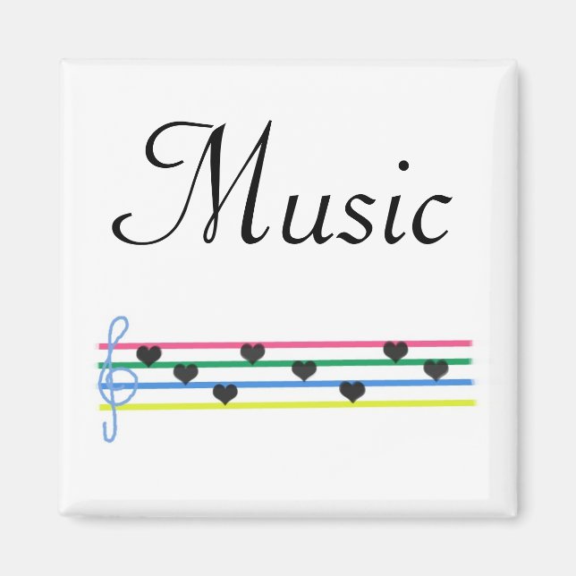 Aimant Musique (Devant)