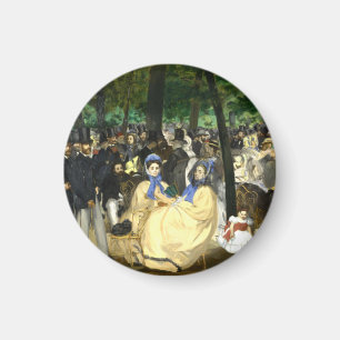 Aimant Musique dans les Tullérias Edouard Manet