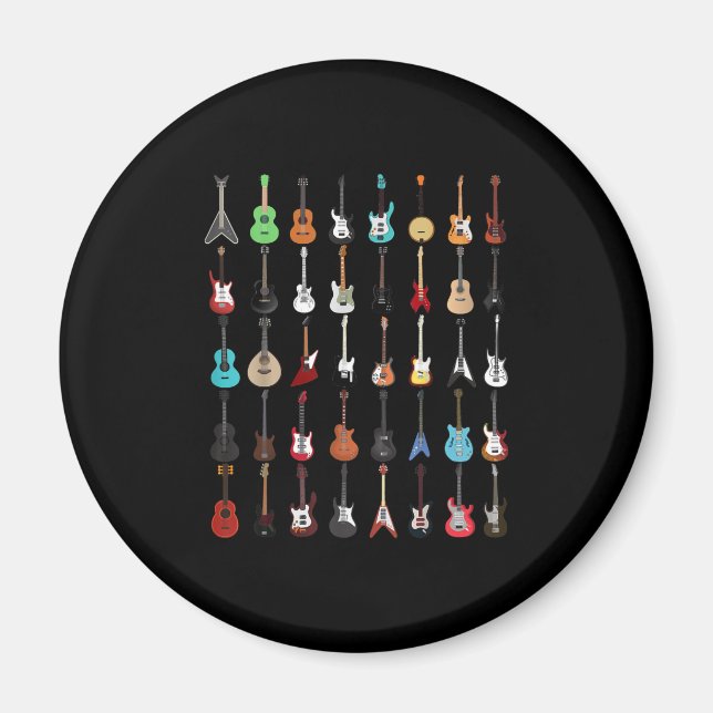 Aimant Musique guitar (Devant)