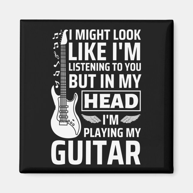 Aimant Musique guitare (Devant)