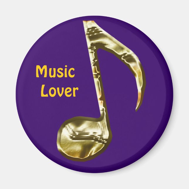 Aimant MUSIQUE LOVER Collection (Devant)