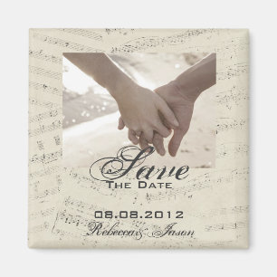 Aimant Musique romantique moderne Mariage enregistrer la