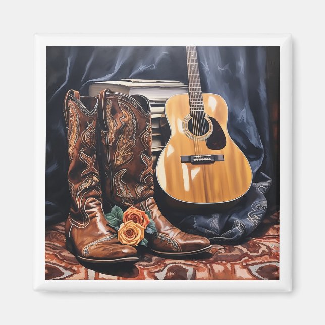 Aimant Musique sur le thème de Nashville (Devant)