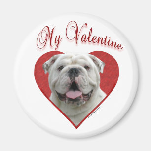 Aimant My Bulldog Valentine