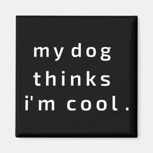 Aimant My Dog pense que je suis cool