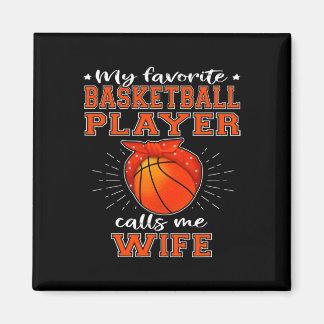 Aimant My Favorite Sketll Player Calls Me Wife - Sport Sp