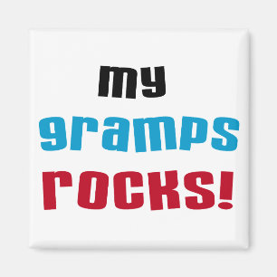 Aimant My Gramps Rocks T-shirts et cadeaux