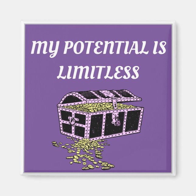 Aimant My Potential est l'aimant de Limitless (Devant)