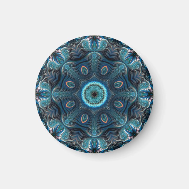 Aimant Mysterious space mandala (Devant)