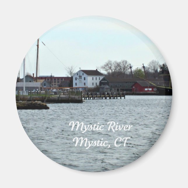 Aimant Mystic River, Connecticut (Devant)