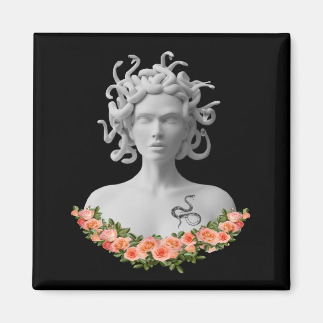 Aimant Mythologie grecque de Medusa Gorgon (Devant)
